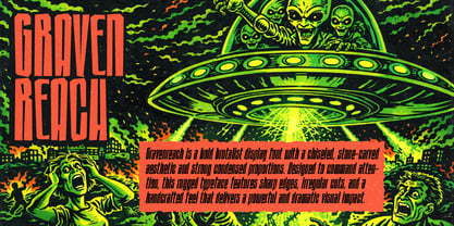 Gravenreach Font Poster 2