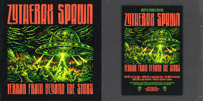 Gravenreach Font Poster 7