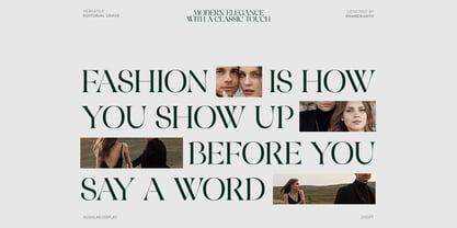Margline Font Poster 6