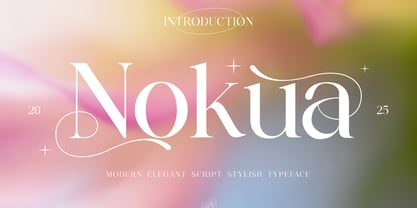 Nokua Font Poster 1