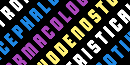 Aeroscope Font Poster 15