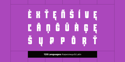 Aeroscope Font Poster 3