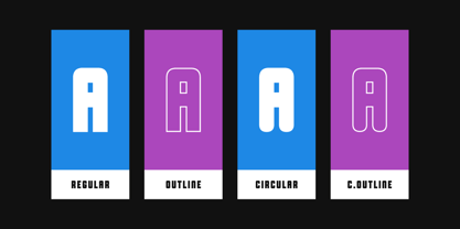 Aeroscope Font Poster 2