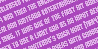 Aeroscope Font Poster 5