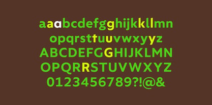 Foliant Sans Font Poster 11