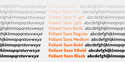 Foliant Sans Font Poster 8