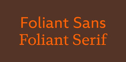 Foliant Sans Font Poster 14