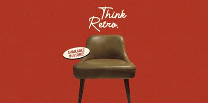 Retrogram Font Poster 7