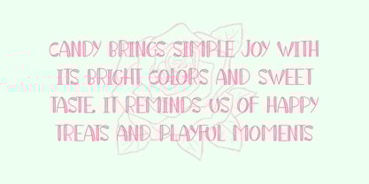 Hatch Berry Font Poster 4