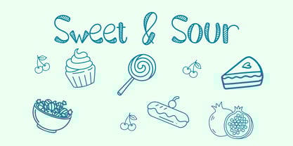 Hatch Berry Font Poster 3