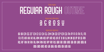 Trackline Font Poster 5