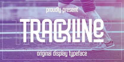 Trackline Font Poster 1