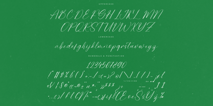 Belinda Tsakila Font Poster 7