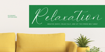 Belinda Tsakila Font Poster 5