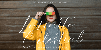 Belinda Tsakila Font Poster 4