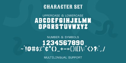 Hell Forge Font Poster 9