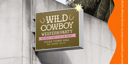 Gatius Rodeo Font Poster 6