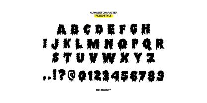 Meltmode Font Poster 6