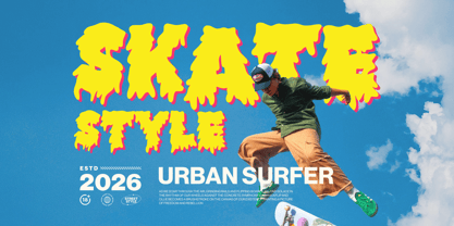 Meltmode Font Poster 2