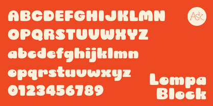 Lompa Font Poster 3