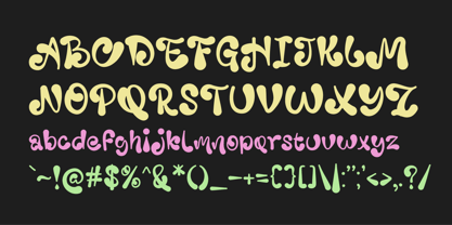 Forks Font Poster 5