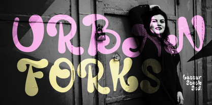 Forks Font Poster 4