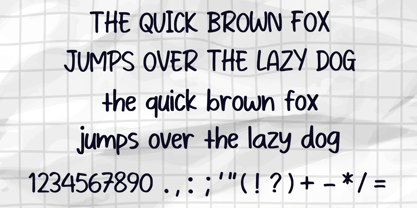 Free Flow Handwriting Font Poster 5