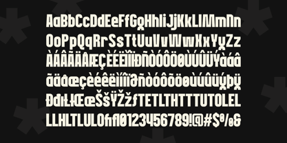 Guaro Font Poster 9