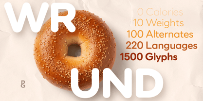 Wround Font Poster 1