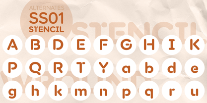 Wround Font Poster 12