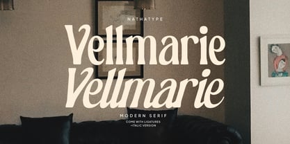 Vellmarie Font Poster 1