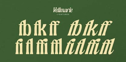 Vellmarie Font Poster 8
