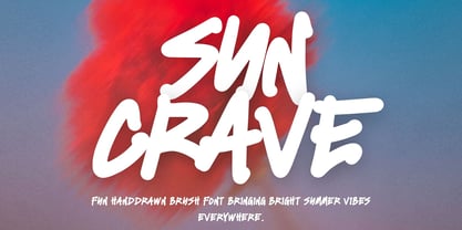Suncrave Font Poster 1