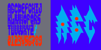 IH Serrucho Font Poster 3