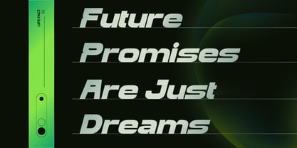 Qepho Modern Font Poster 5