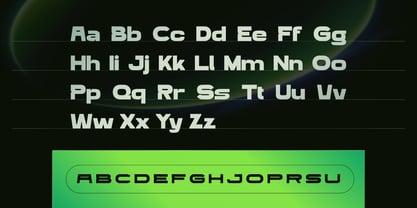 Qepho Modern Font Poster 9