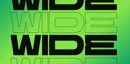 Qepho Modern Font Poster 3