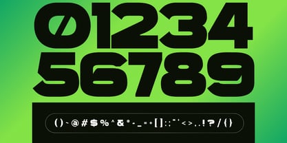 Qepho Modern Font Poster 10