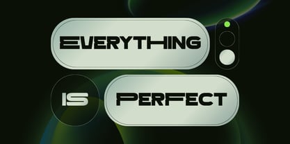 Qepho Modern Font Poster 2