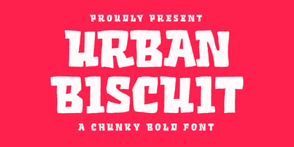 Urban Biscuit Font Poster 1