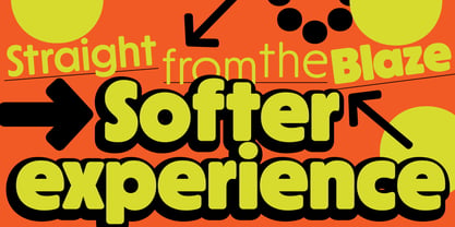 Yowza Font Poster 4