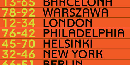 Yowza Font Poster 10
