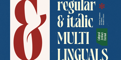 Maristores Font Poster 4