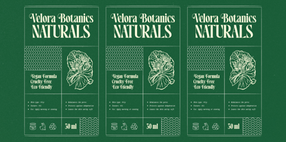 Maristores Font Poster 7