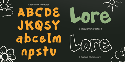 Enjoy Story Font Poster 10