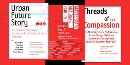 Republish Font Poster 11