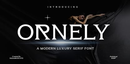Ornely Font Poster 1
