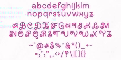 Barbella Font Poster 6