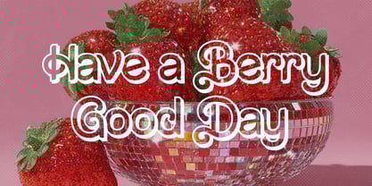 Barbella Font Poster 7