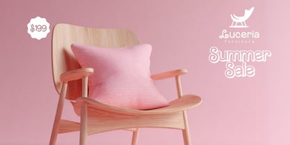 Barbella Font Poster 3